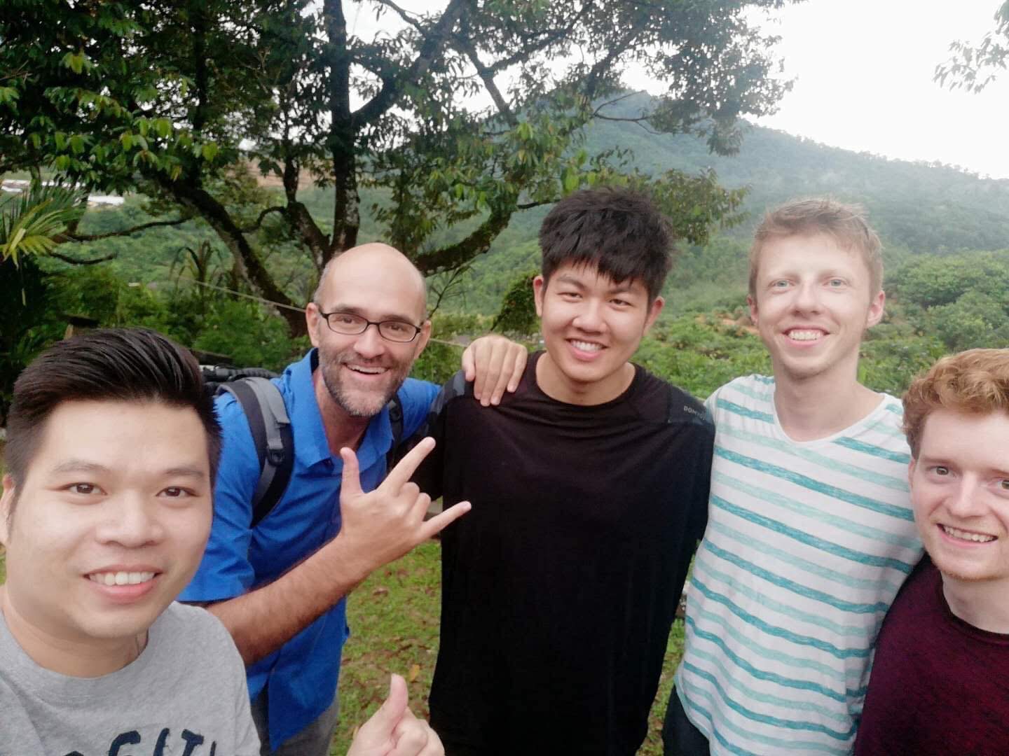 After 10 days of meditation in Vipassana course. Kulim, Malaysia.